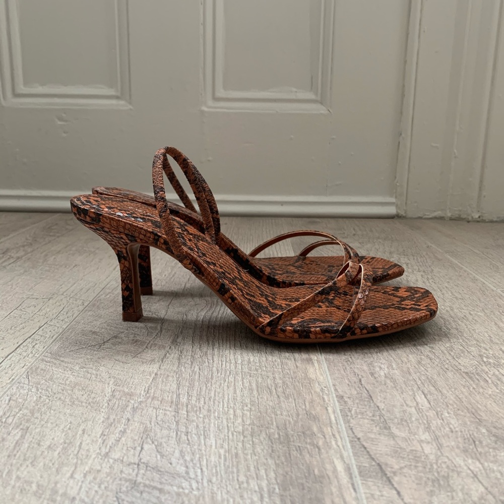 Snake Skin Heels